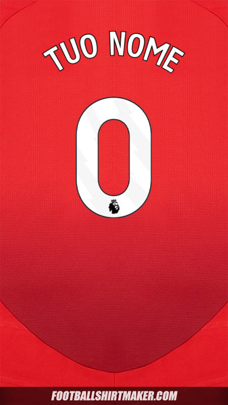 Maglia Manchester United 2024/2025 -  tuo nome - 0