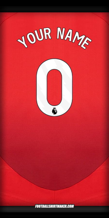 Shirt Manchester United 2024/2025 -  your name - 0