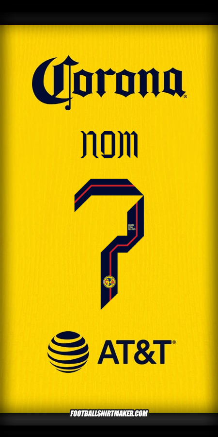 Maillot Club America 2024/2025 -  nom - 7