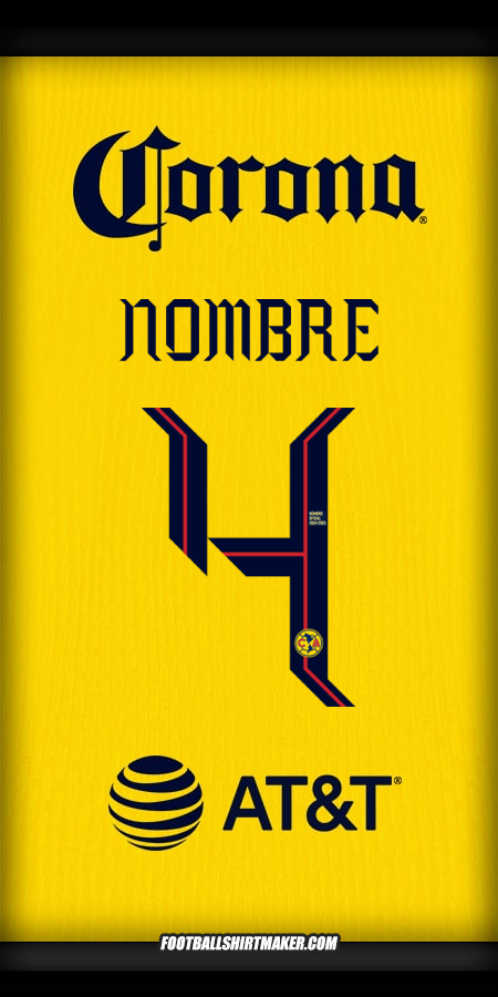 Jersey Club America 2024/2025 -  nombre - 4