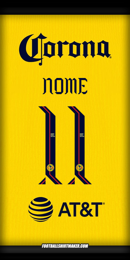 Maglia Club America 2024/2025 -  nome - 11