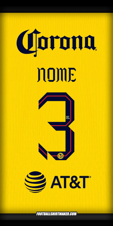 Camisa Club America 2024/2025 -  nome - 3