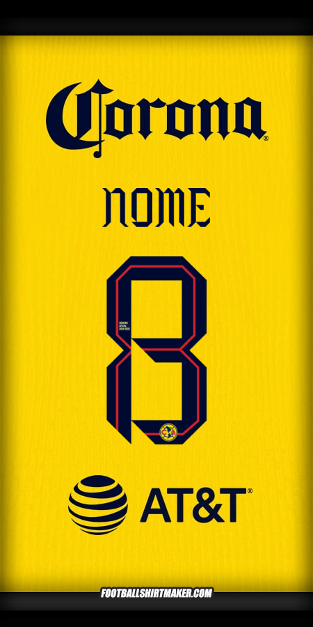 Maglia Club America 2024/2025 -  nome - 8