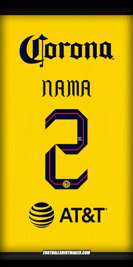 Jersey Club America 2024/2025 -  nama - 2