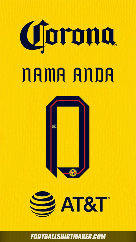 Jersey Club America 2024/2025 -  nama anda - 0