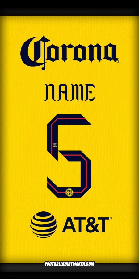 Trikot Club America 2024/2025 -  name - 5