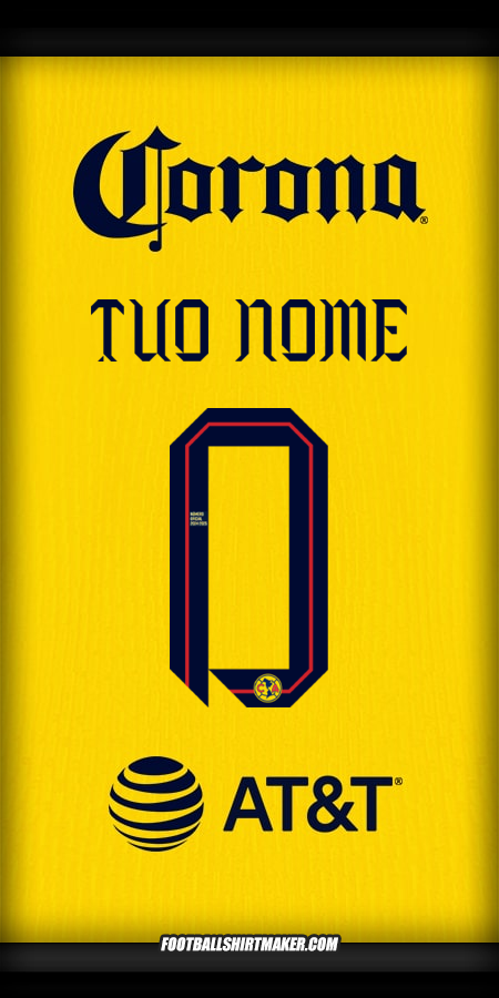 Maglia Club America 2024/2025 -  tuo nome - 0