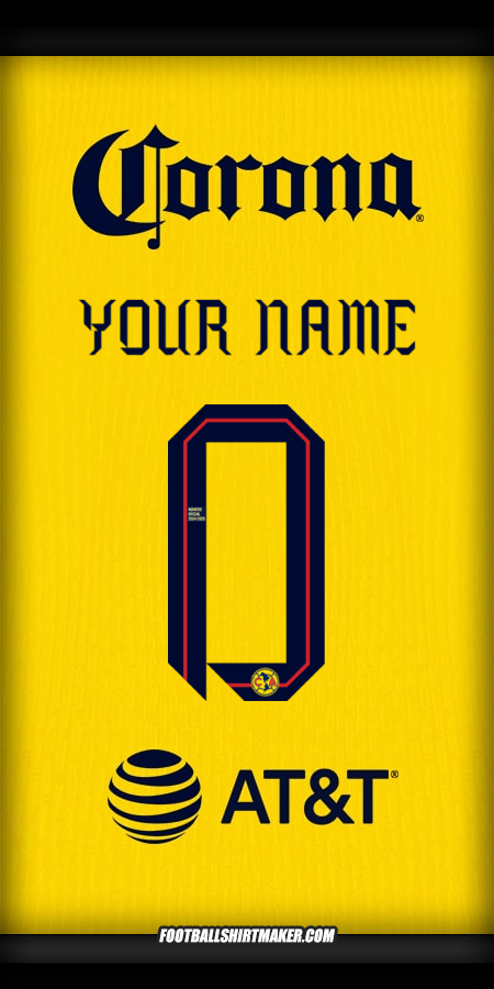 Shirt Club America 2024/2025 -  your name - 0