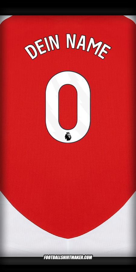 Trikot Arsenal 2024/2025 -  dein name - 0