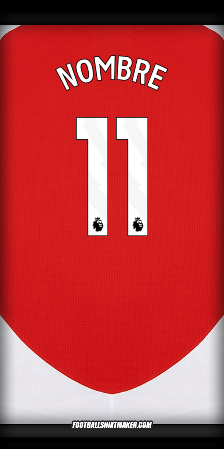 Jersey Arsenal 2024/2025 -  nombre - 11