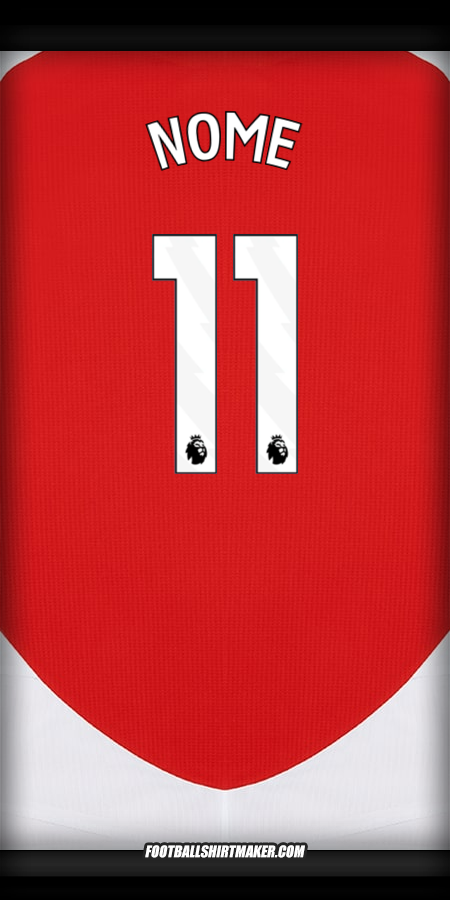 Maglia Arsenal 2024/2025 -  nome - 11