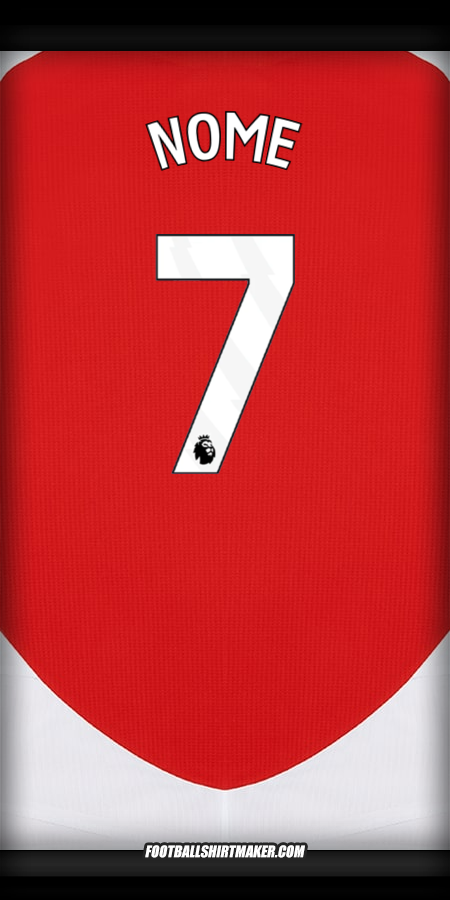 Camisola Arsenal 2024/2025 -  nome - 7