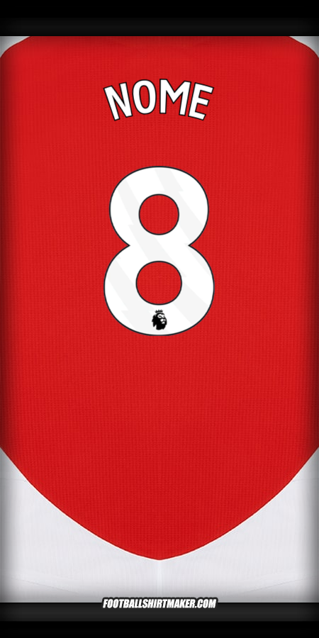Camisa Arsenal 2024/2025 -  nome - 8