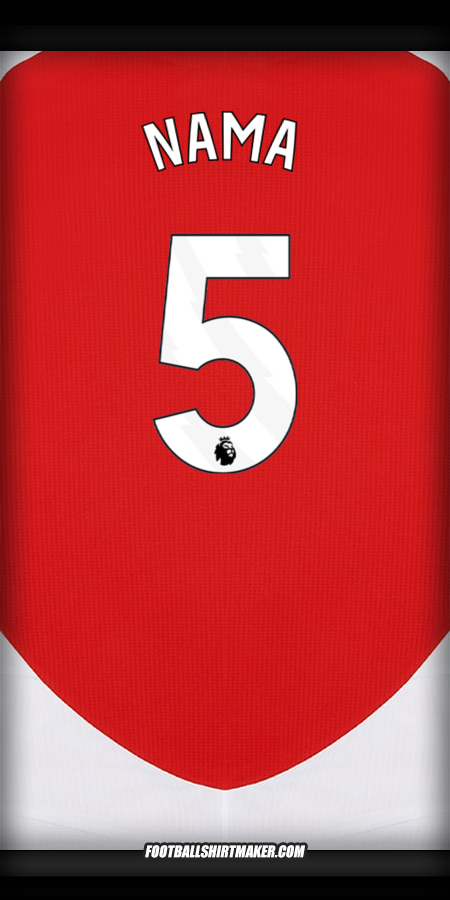 Jersey Arsenal 2024/2025 -  nama - 5