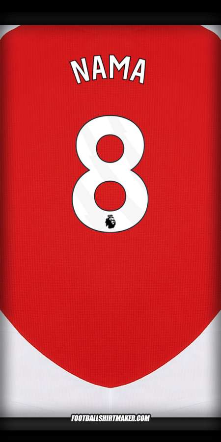 Jersey Arsenal 2024/2025 -  nama - 8