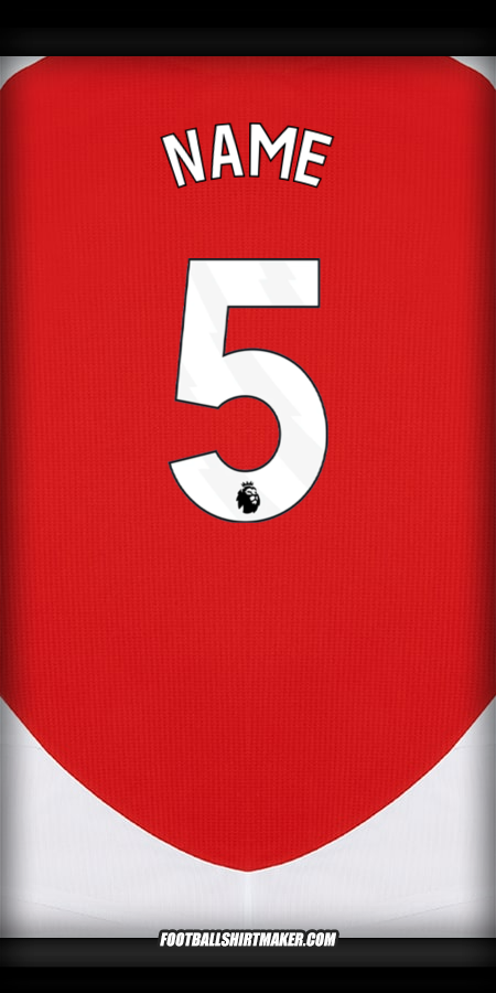 Trikot Arsenal 2024/2025 -  name - 5