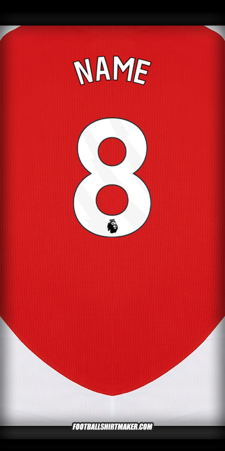 Jersey Arsenal 2024/2025 -  name - 8