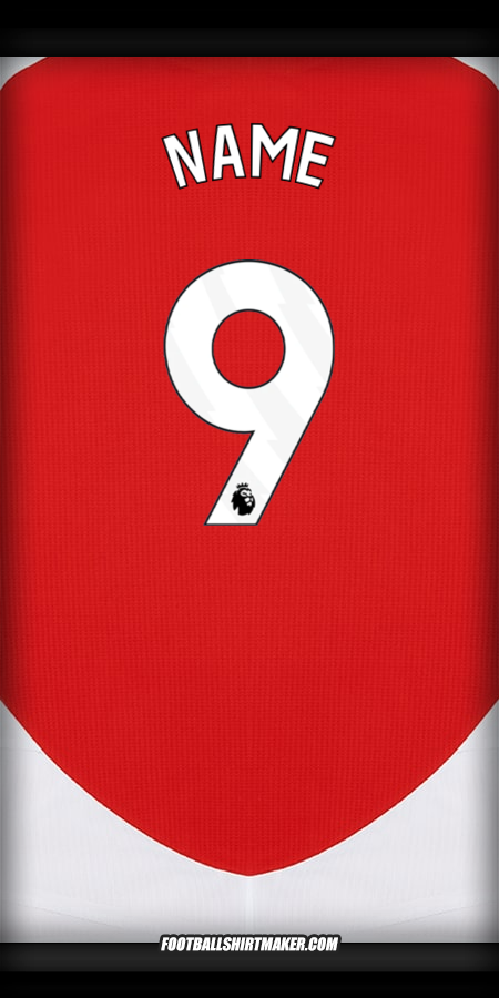 Trikot Arsenal 2024/2025 -  name - 9