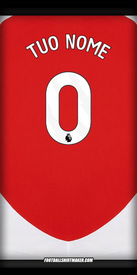 Maglia Arsenal 2024/2025 -  tuo nome - 0