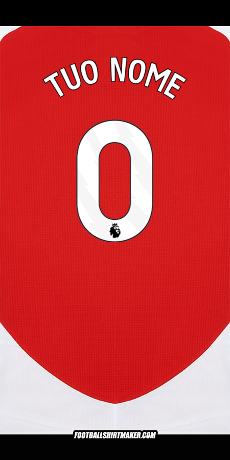 Maglia Arsenal 2024/2025 -  tuo nome - 0