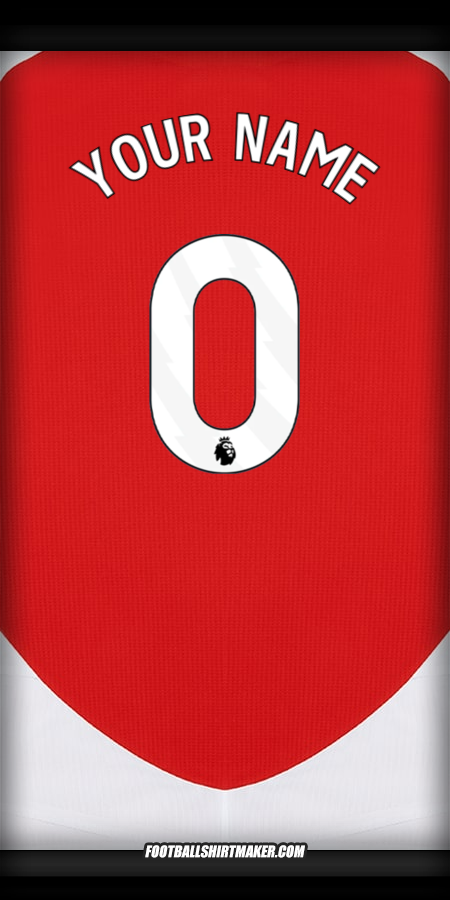 Jersey Arsenal 2024/2025 -  your name - 0