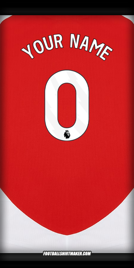 Jersey Arsenal 2024/2025 -  your name - 0