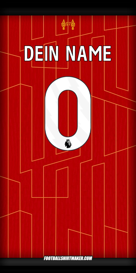 Trikot Liverpool FC 2024/2025 -  dein name - 0