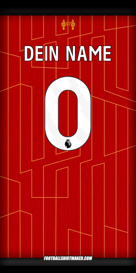 Trikot Liverpool FC 2024/2025 -  dein name - 0