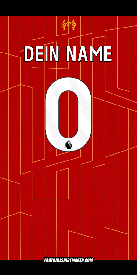 Trikot Liverpool FC 2024/2025 -  dein name - 0