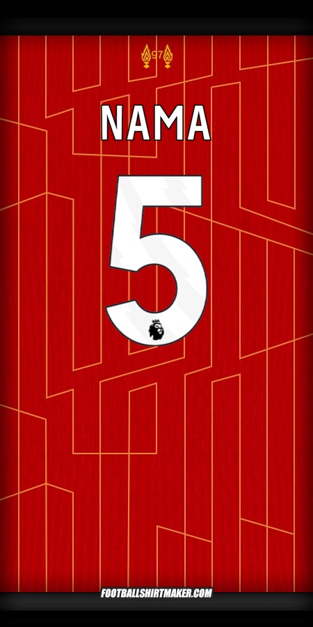 Jersey Liverpool FC 2024/2025 -  nama - 5
