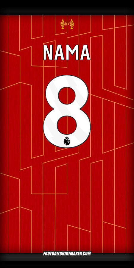 Jersey Liverpool FC 2024/2025 -  nama - 8