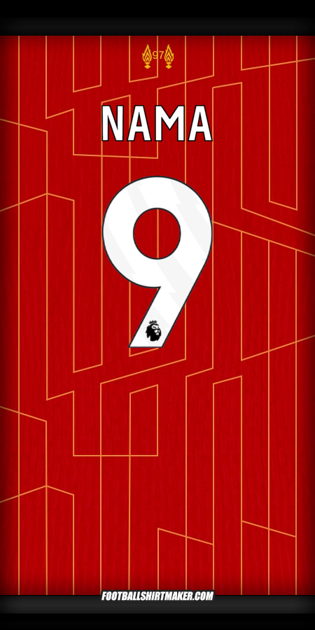 Jersey Liverpool FC 2024/2025 -  nama - 9