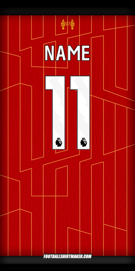 Trikot Liverpool FC 2024/2025 -  name - 11