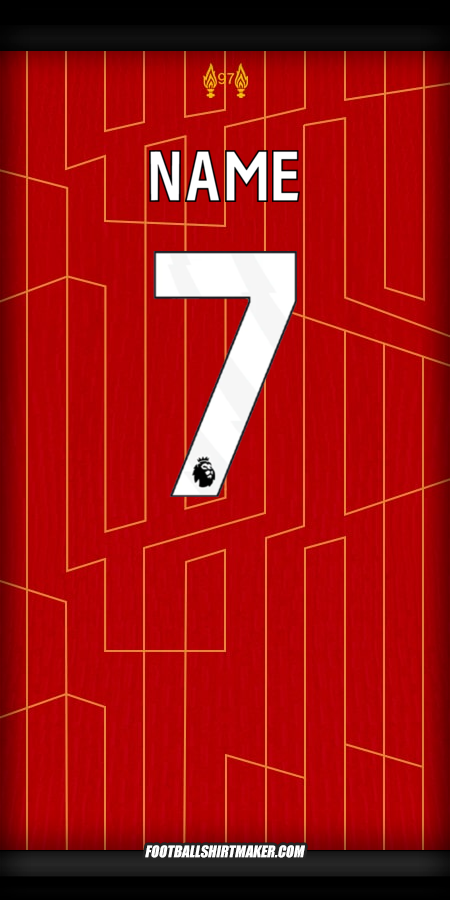 Trikot Liverpool FC 2024/2025 -  name - 7