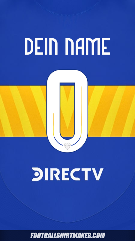 Trikot Boca Juniors 2024/2025 -  dein name - 0