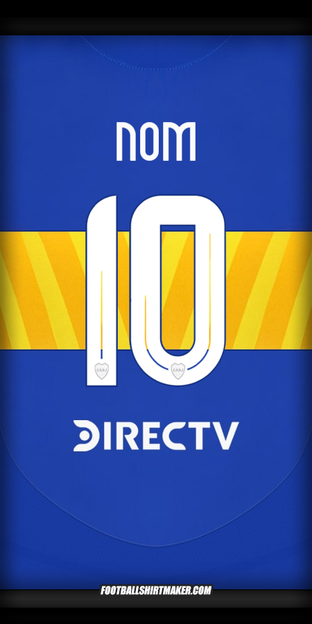 Maillot Boca Juniors 2024/2025 -  nom - 10