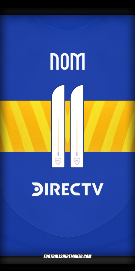 Maillot Boca Juniors 2024/2025 -  nom - 11