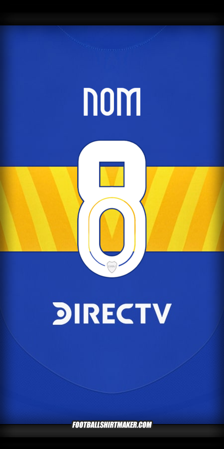 Maillot Boca Juniors 2024/2025 -  nom - 8
