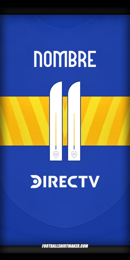 Jersey Boca Juniors 2024/2025 -  nombre - 11
