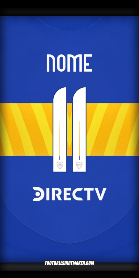 Camisa Boca Juniors 2024/2025 -  nome - 11