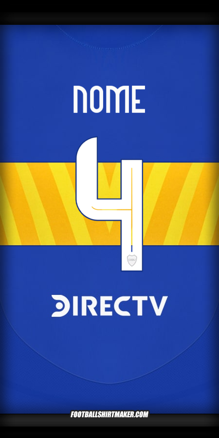 Maglia Boca Juniors 2024/2025 -  nome - 4
