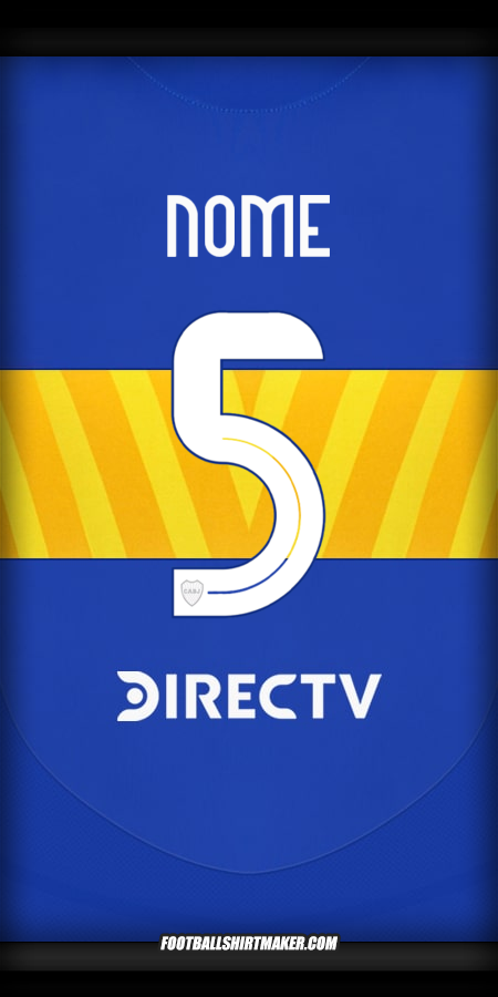 Maglia Boca Juniors 2024/2025 -  nome - 5