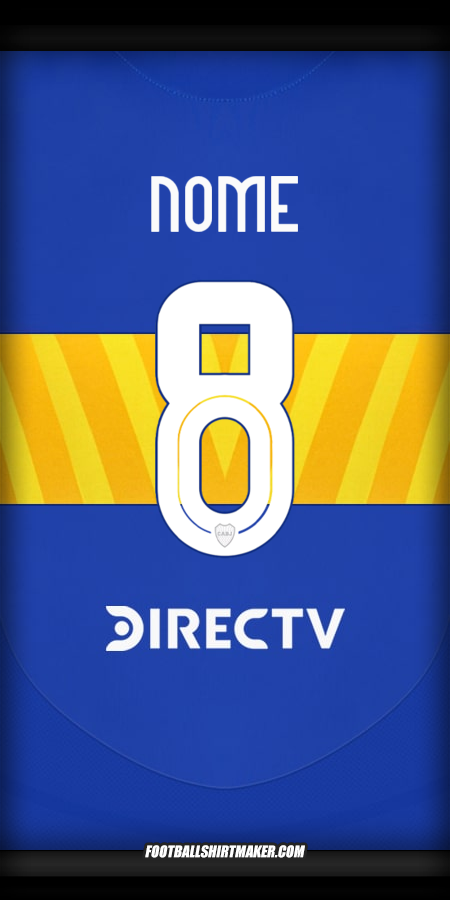 Camisa Boca Juniors 2024/2025 -  nome - 8