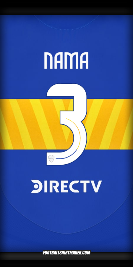 Jersey Boca Juniors 2024/2025 -  nama - 3