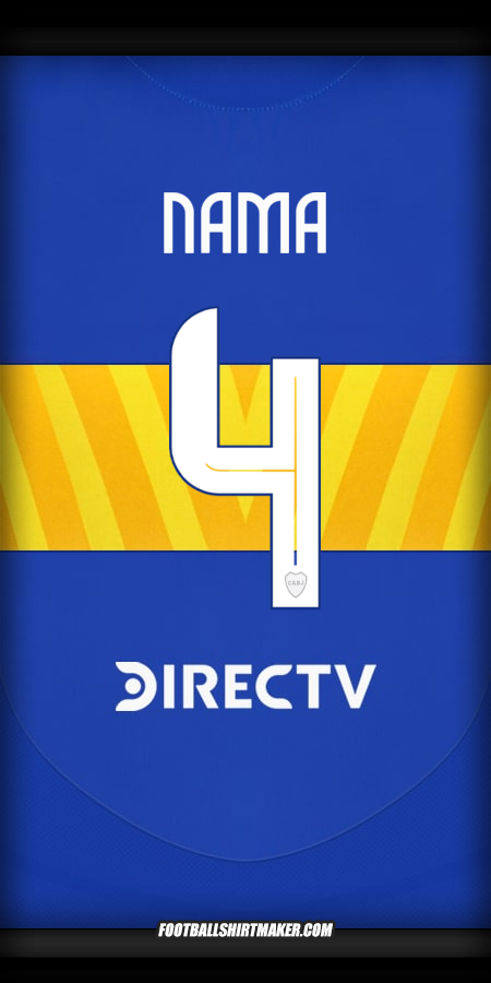Jersey Boca Juniors 2024/2025 -  nama - 4