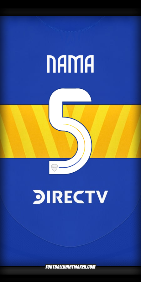 Jersey Boca Juniors 2024/2025 -  nama - 5