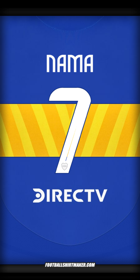 Jersey Boca Juniors 2024/2025 -  nama - 7
