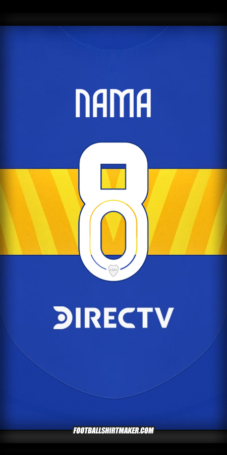 Jersey Boca Juniors 2024/2025 -  nama - 8