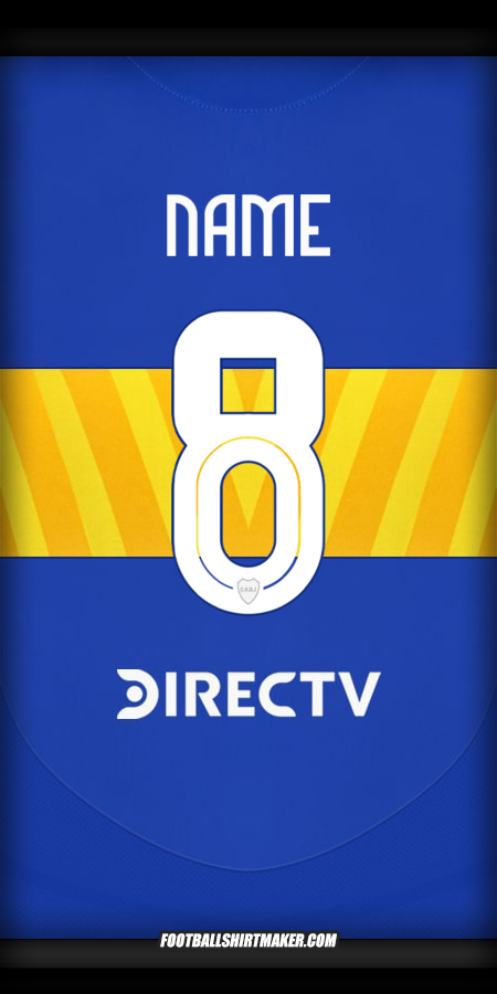 Trikot Boca Juniors 2024/2025 -  name - 8
