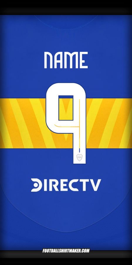 Shirt Boca Juniors 2024/2025 -  name - 9